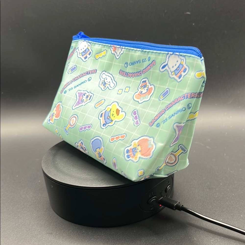 NWT Sanrio Character Pouch - Blue and Green